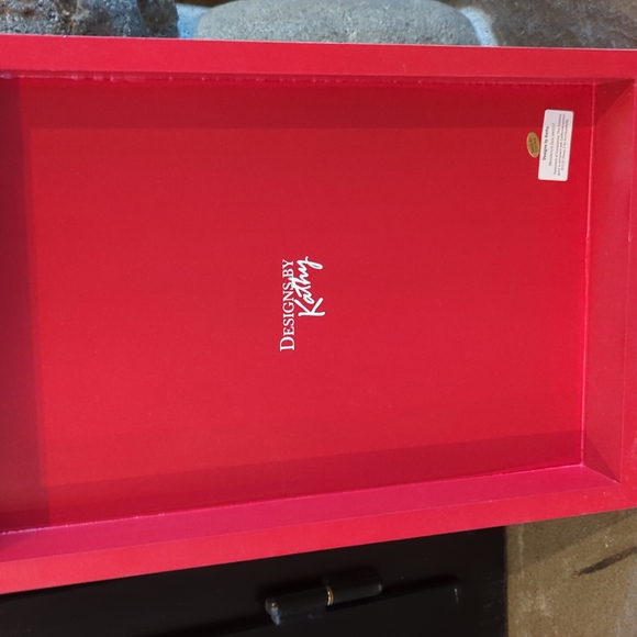 HOME FOR THE HOLIDAYS WOOD GLITTER SIGN & FELT X-MAS TREE - Picture 6 of 8